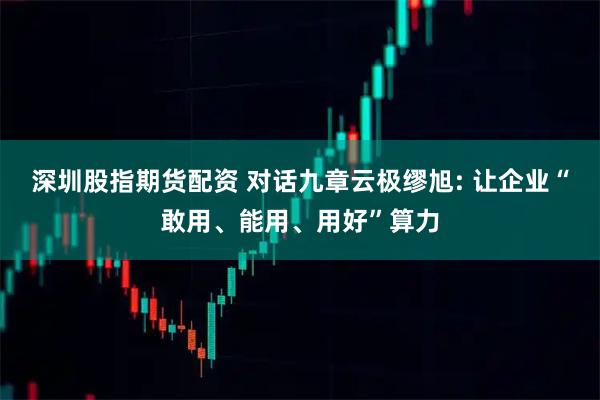 深圳股指期货配资 对话九章云极缪旭: 让企业“敢用、能用、用好”算力